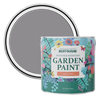 Rust-Oleum Iris Satin Garden Paint 2.5L from B&Q