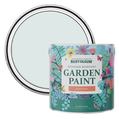 Rust-Oleum Marcella Satin Garden Paint 2.5L from B&Q