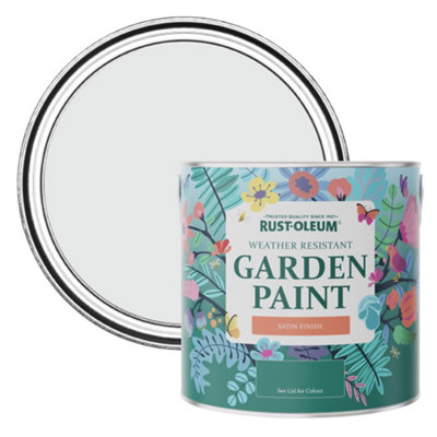Rust-Oleum Monaco Mist Satin Garden Paint 2.5L from B&Q