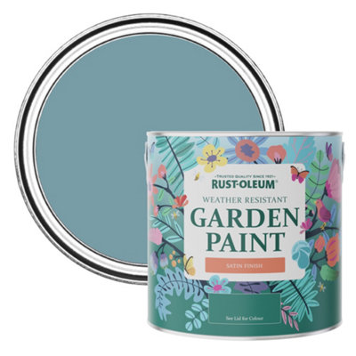 Rust-Oleum Pacific State Satin Garden Paint 2.5L from B&Q
