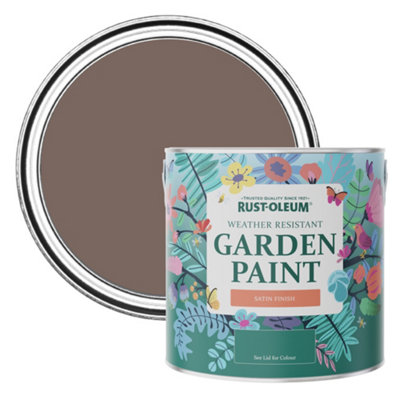 Rust-Oleum River's Edge Satin Garden Paint 2.5L from B&Q