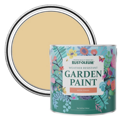 Rust-Oleum Sandstorm Satin Garden Paint 2.5L from B&Q