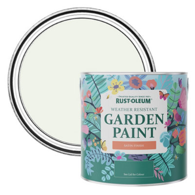 Rust-Oleum Steamed Milk Satin Garden Paint 2.5L from B&Q