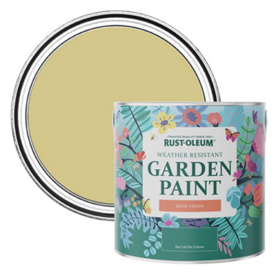 Rust-Oleum Wasabi Satin Garden Paint 2.5L from B&Q