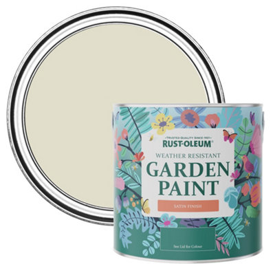 Rust-Oleum Relaxed Oats Satin Garden Paint 2.5L from B&Q