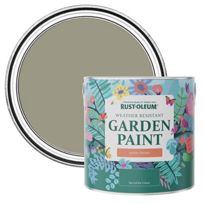 Rust-Oleum Grounded Satin Garden Paint 2.5L from B&Q