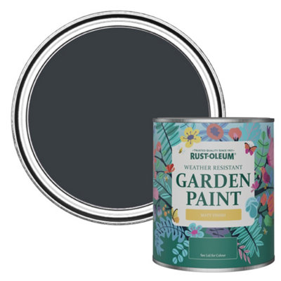 Rust-Oleum Anthracite (Ral 7016) Matt Garden Paint 750Ml from B&Q