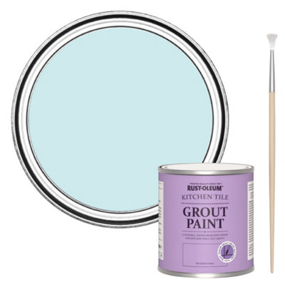 Rust-Oleum Duck Egg Kitchen Grout Paint 250Ml from B&Q