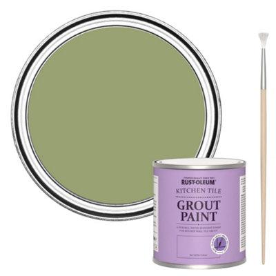 Rust-Oleum Familiar Ground Kitchen Grout Paint 250Ml from B&Q