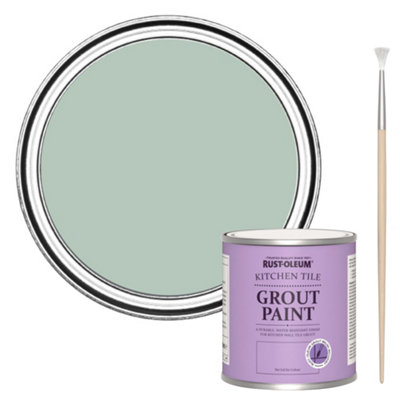Rust-Oleum Leaplish Kitchen Grout Paint 250Ml from B&Q