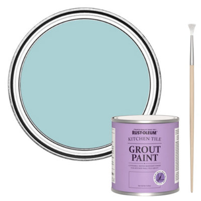 Rust-Oleum Little Cyclades Kitchen Grout Paint 250Ml from B&Q