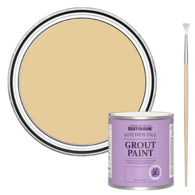 Rust-Oleum Sandstorm Kitchen Grout Paint 250Ml from B&Q