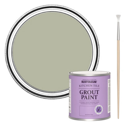 Rust-Oleum Tanglewood Kitchen Grout Paint 250Ml from B&Q