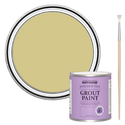 Rust-Oleum Wasabi Kitchen Grout Paint 250Ml from B&Q