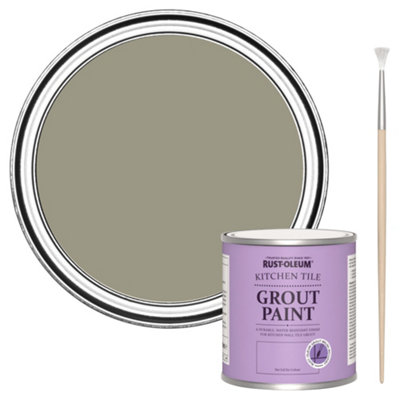 Rust-Oleum Grounded Kitchen Grout Paint 250Ml from B&Q