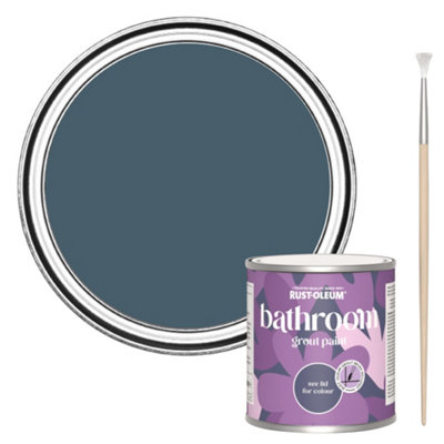 Rust-Oleum Blueprint Bathroom Grout Paint 250Ml from B&Q