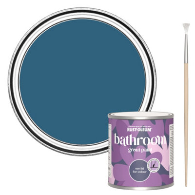 Rust-Oleum Cobalt Bathroom Grout Paint 250Ml from B&Q