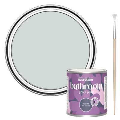Rust-Oleum Dove Bathroom Grout Paint 250Ml from B&Q
