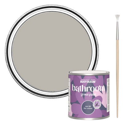 Rust-Oleum Gorthleck Bathroom Grout Paint 250Ml from B&Q