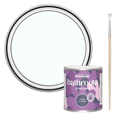 Rust-Oleum Icecap Bathroom Grout Paint 250Ml from B&Q