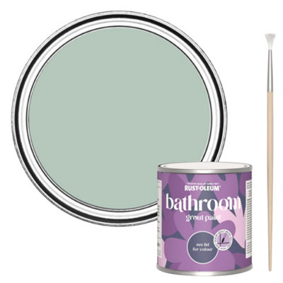 Rust-Oleum Leaplish Bathroom Grout Paint 250Ml from B&Q