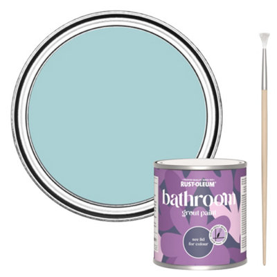 Rust-Oleum Little Cyclades Bathroom Grout Paint 250Ml from B&Q