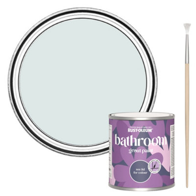 Rust-Oleum Marcella Bathroom Grout Paint 250Ml from B&Q