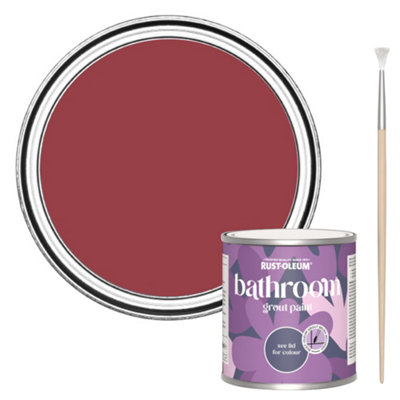 Rust-Oleum Soho Bathroom Grout Paint 250Ml from B&Q