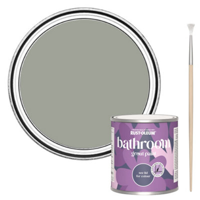Rust-Oleum Tea Leaf Bathroom Grout Paint 250Ml from B&Q