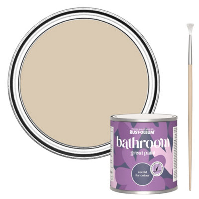 Rust-Oleum Warm Clay Bathroom Grout Paint 250Ml from B&Q