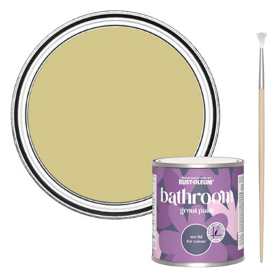 Rust-Oleum Wasabi Bathroom Grout Paint 250Ml from B&Q
