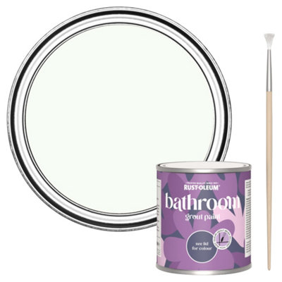 Rust-Oleum Still Bathroom Grout Paint 250Ml from B&Q