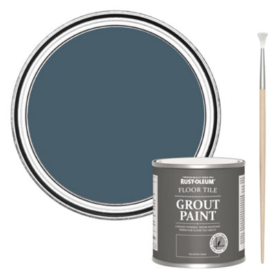 Rust-Oleum Blueprint Floor Grout Paint 250Ml from B&Q