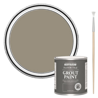 Rust-Oleum Cocoa Floor Grout Paint 250Ml from B&Q
