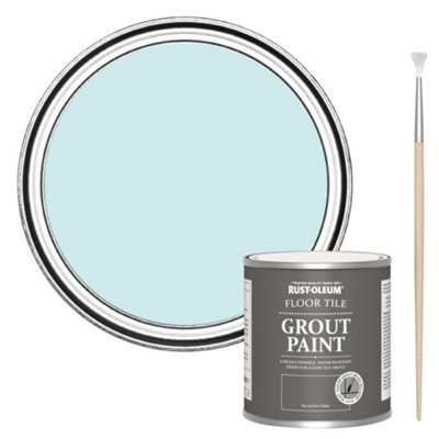 Rust-Oleum Duck Egg Floor Grout Paint 250Ml from B&Q
