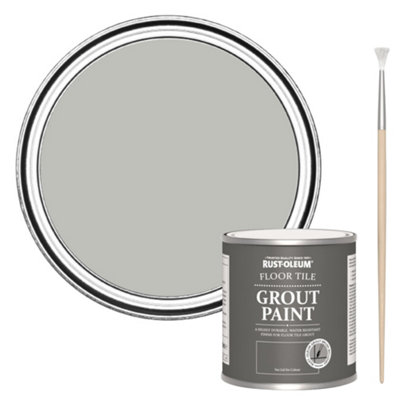 Rust-Oleum Flint Floor Grout Paint 250Ml from B&Q