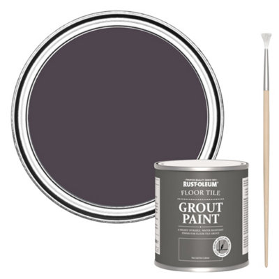 Rust-Oleum Grape Soda Floor Grout Paint 250Ml from B&Q
