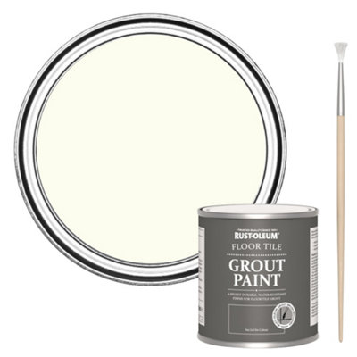 Rust-Oleum Porcelain Floor Grout Paint 250Ml from B&Q