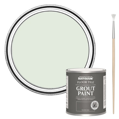 Rust-Oleum Sage Mist Floor Grout Paint 250Ml from B&Q