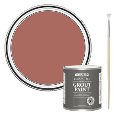 Rust-Oleum Salmon Floor Grout Paint 250Ml from B&Q