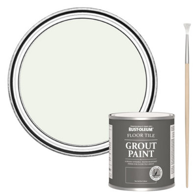 Rust-Oleum Steamed Milk Floor Grout Paint 250Ml from B&Q
