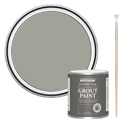 Rust-Oleum Tea Leaf Floor Grout Paint 250Ml from B&Q