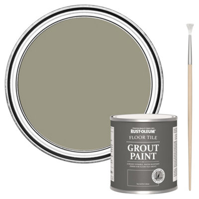 Rust-Oleum Grounded Floor Grout Paint 250Ml from B&Q