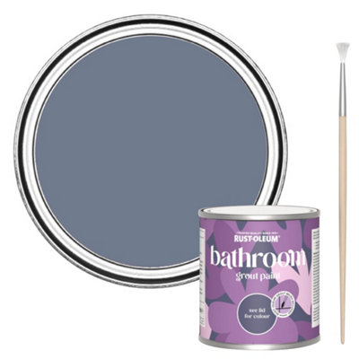 Rust-Oleum Hush Bathroom Grout Paint 250Ml from B&Q