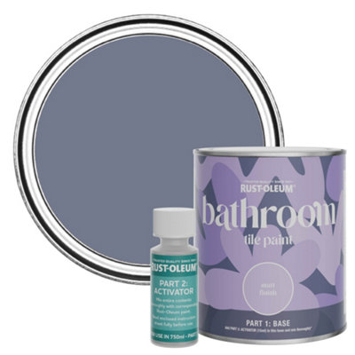 B&Q -  Hush Matt Bathroom Tile Paint 750Ml