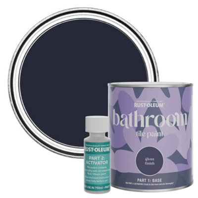 B&Q -  Odyssey Gloss Bathroom Tile Paint 750Ml