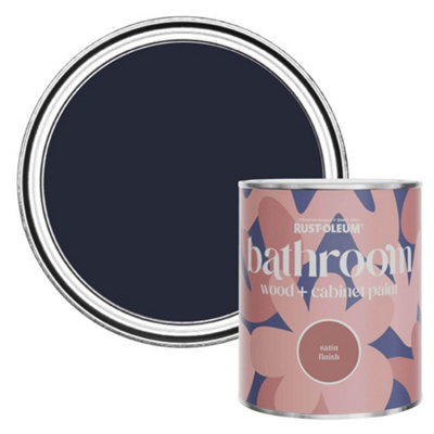 B&Q -  Odyssey Satin Bathroom Wood & Cabinet Paint 750Ml