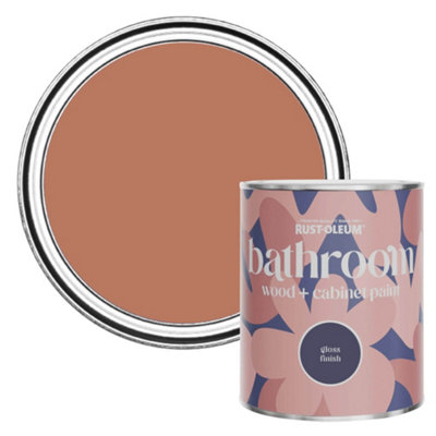 B&Q -  Siena Gloss Bathroom Wood & Cabinet Paint 750Ml