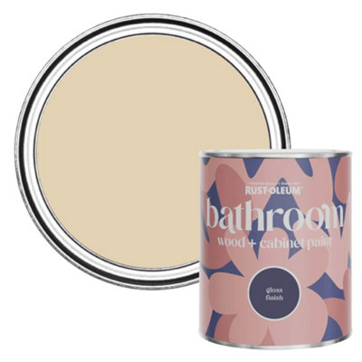 B&Q -  Sandhaven Gloss Bathroom Wood & Cabinet Paint 750Ml