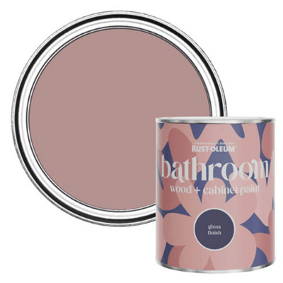 Rust-Oleum Heartfelt Gloss Bathroom Wood & Cabinet Paint 750Ml from B&Q